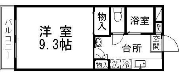 小松グリーンハイツの物件間取画像